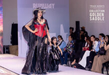 Model nhí Tú Uyên 3 tuổi tỏa sáng cùng Nghệ sĩ Cindy Thái Tài làm Vedette trên sàn HOCHIMINH FASHION RUNWAY 2025